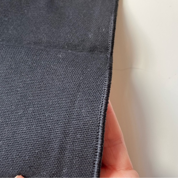 Set of Basic black cloth napkins black napkins cloth black napkins wrinkle-free - Picture 7 of 9